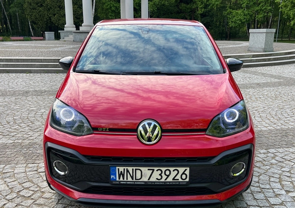 Volkswagen up! cena 22900 przebieg: 217000, rok produkcji 2012 z Nieszawa małe 704